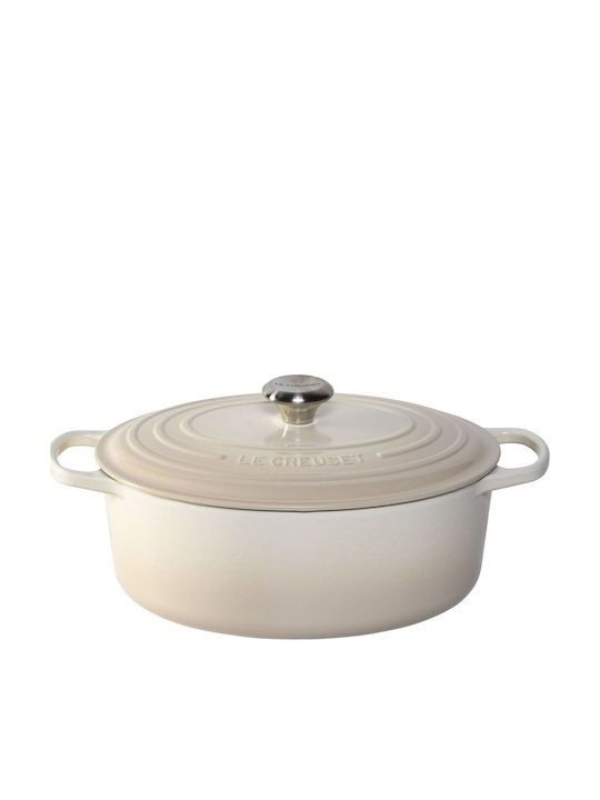 Le Creuset Signature Γάστρα Οβάλ από Χυτό Αλουμίνιο 6.3lt