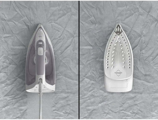 Tefal Dampfbügeleisen 2000W mit Keramiksohle und kontinuierlicher Dampfabgabe 27g/min
