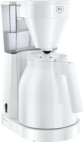Melitta Easy Therm Filter Coffee Machine 1080W White