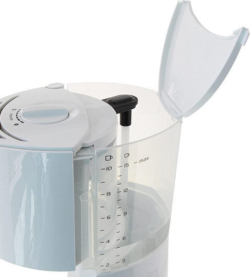 Melitta Enjoy Glass II Filter Coffee Machine 900W White