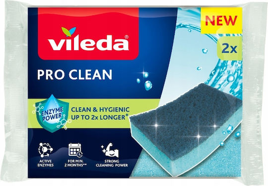 Vileda Clean Set Küchenschwämme 2 Stück