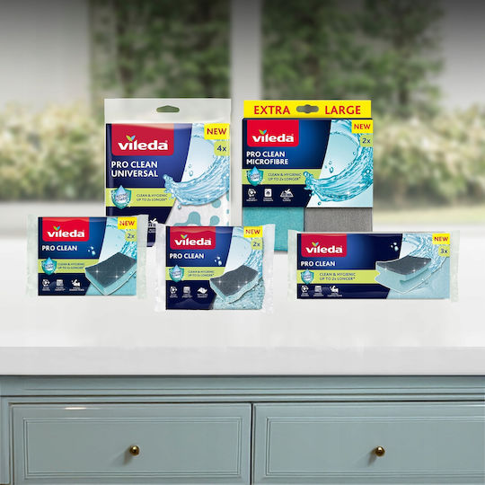 Vileda Clean Set Bureți 2 Bucăți