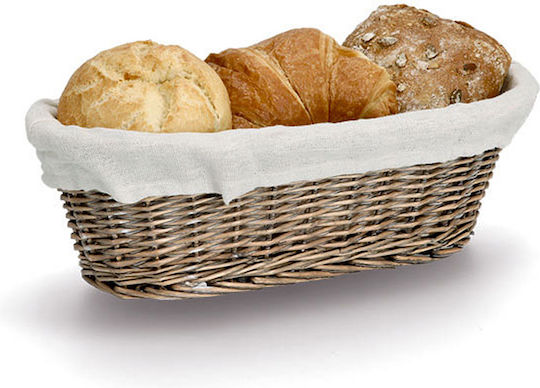 Zeller Coș de pâine Împletit 33x14x10cm