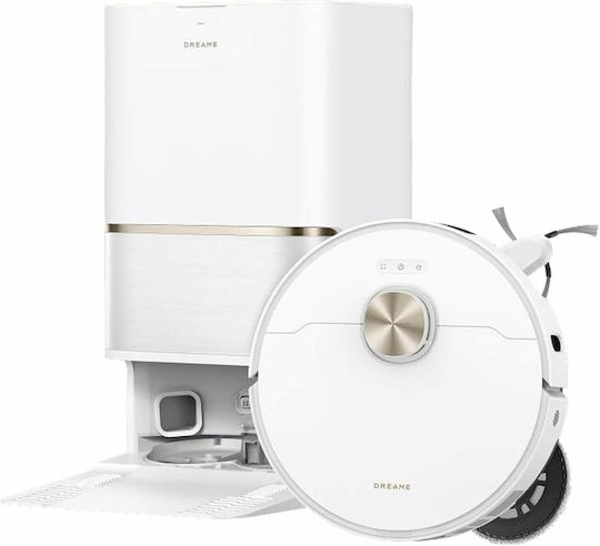 Dreame L50 Ultra AE Прахосмукачка Робот с Лазерно Картографиране и Всмукателна Мощност 28000Pa Бяла
