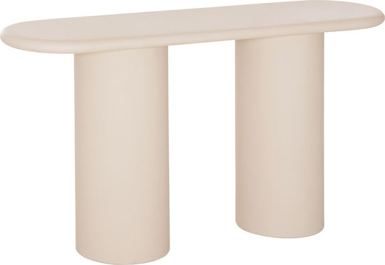Kenji Console Table Light Beige L140xW40xH78cm