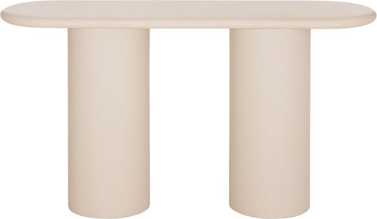 Kenji Console Table Light Beige L140xW40xH78cm