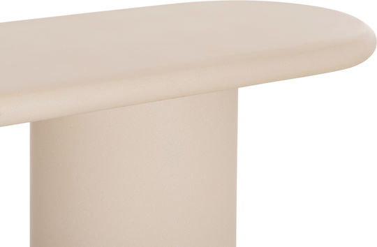 Kenji Console Table Light Beige L140xW40xH78cm
