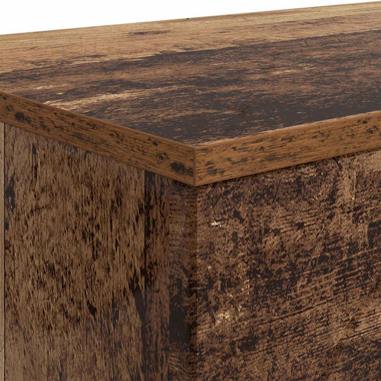 Wooden Console Table Brown L102xW35xH75cm