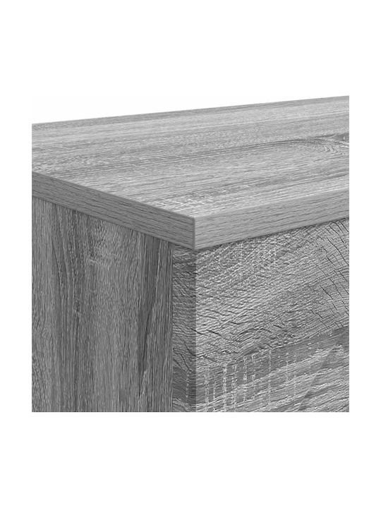 Wooden Console Gray L102xW35xH75cm