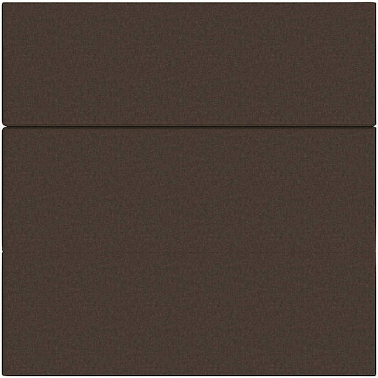 vidaXL Възглавница За Под Taupe 67x200см