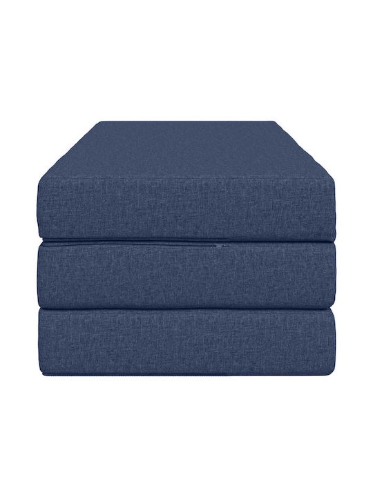vidaXL Floor Pillow Blue 67x160cm