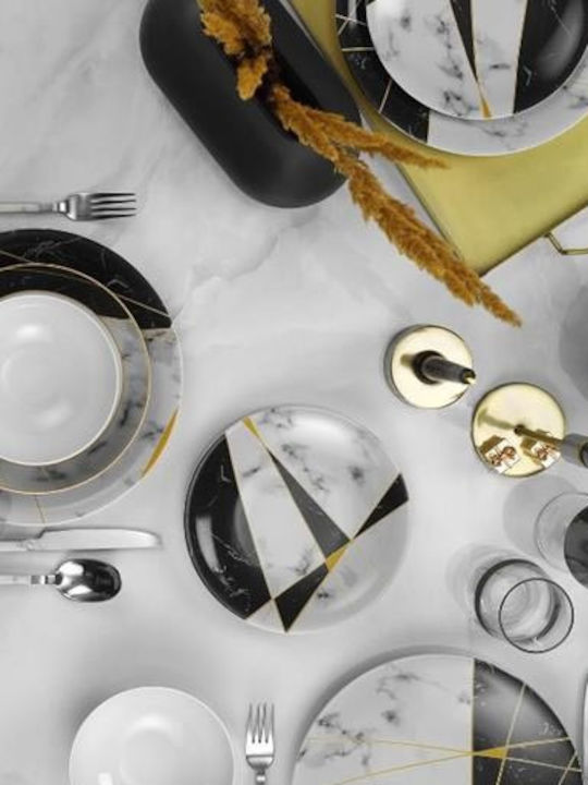 Kutahya Porselen White Porcelain Dinnerware Set 24pcs