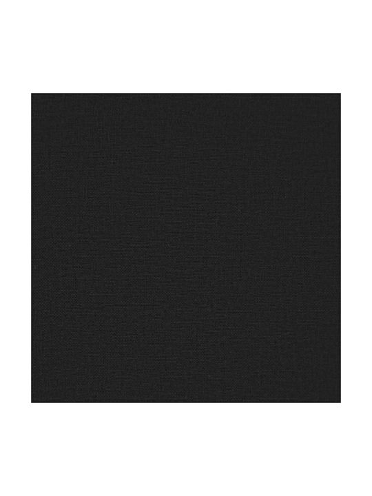 vidaXL Floor Pillow Black 67x140cm