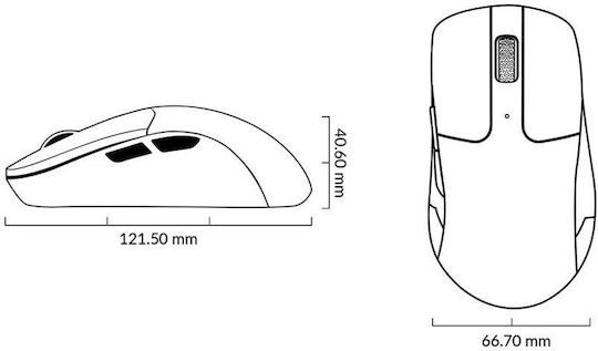 M2 8k Wireless Gaming Mouse 30000 DPI Black M2-A23