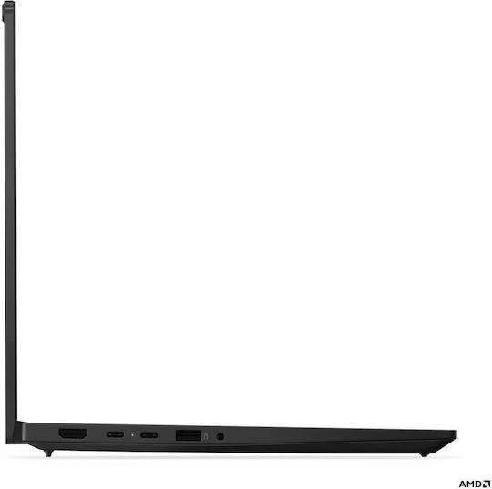Lenovo ThinkPad E14 Gen 7 (AMD) 14" IPS FHD+ (Ryzen 7-250/32GB/1TB SSD/Без операционна система) (БГ клавиатура)