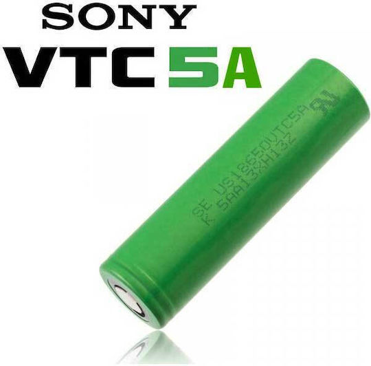 Murata VTC5A Επαναφορτιζόμενη Μπαταρία 18650 Li-ion 2600mAh 1τμχ