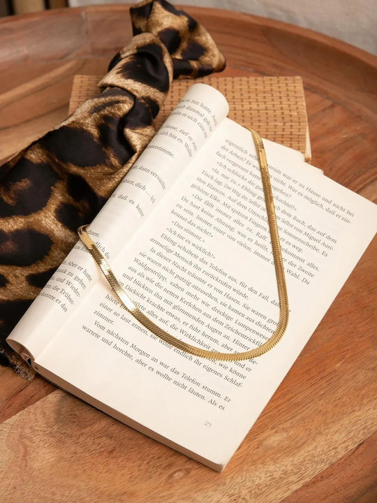 Rock Club Snake Design Necklace