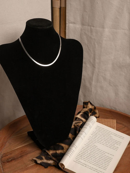 Rock Club Snake Design Necklace
