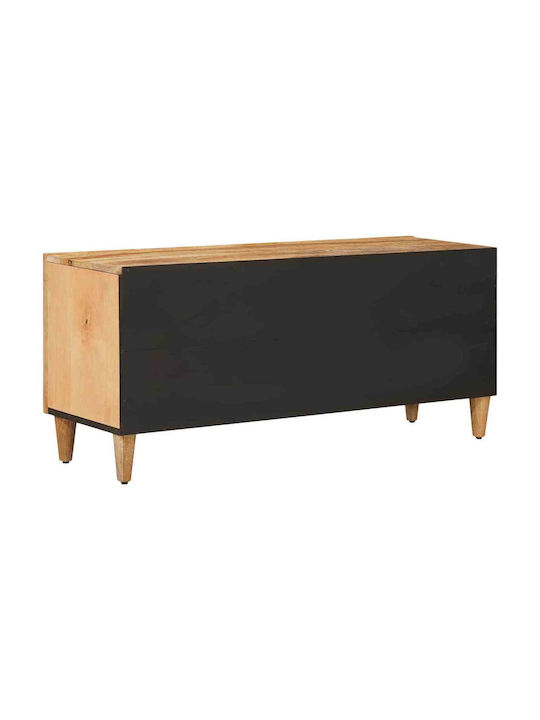 Massivholz Sideboard Braun 105x33.5x46cm