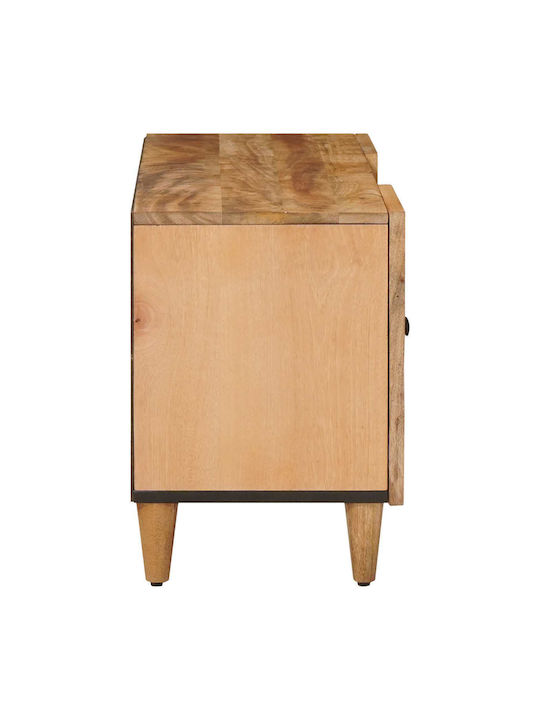 Massivholz Sideboard Braun 105x33.5x46cm