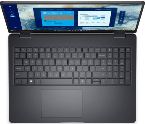 Dell Pro 16 PC16250 16" IPS FHD+ (Nucleu 5-120U/16GB/256GB SSD/Windows 11 Pro) cu Încărcător 65W (Tastatură Engleză SUA)