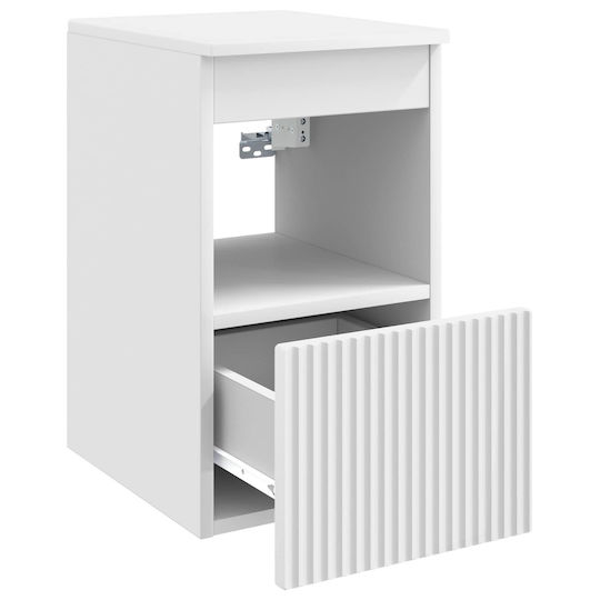 vidaXL Плот Без Мивка 30x44.5x50см Бял
