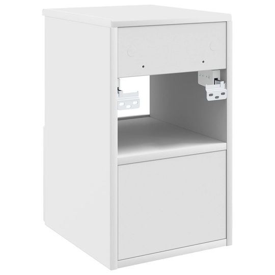vidaXL Плот Без Мивка 30x44.5x50см Бял