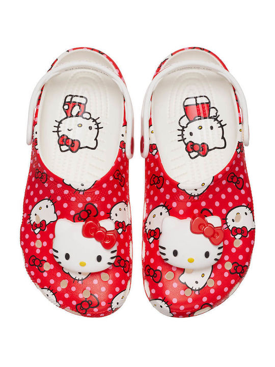 Crocs Classic Clog Γυναικεία Σαμπό Κόκκινα