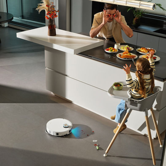 Dreame X60 Ultra Complete Roboter-Staubsauger mit Kartierung Laser & Saugkraft 35000Pa Weiße