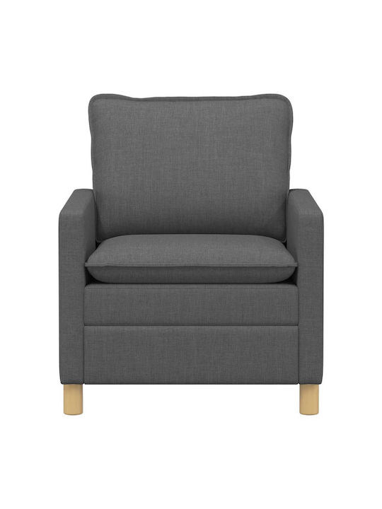 Armchair Dark Gray 76x81x87.5cm
