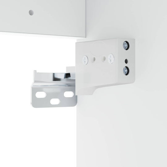 vidaXL Vanity Unit Without Sink M30xD35xH50cm White