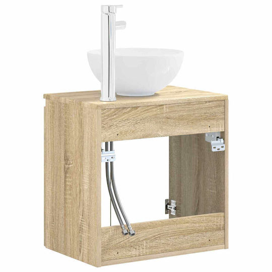 vidaXL Bathroom Vanity Unit Without Sink M49.5xW35xH63cm Oak Sonoma