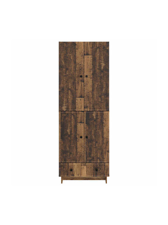 Bücherregale Braune 2Stücke 66x34.5x95cm