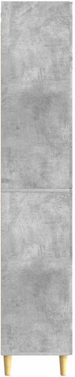 Βιβλιοθήκες Γκρι (2τμχ) 66x34.5x90εκ.