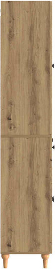 Βιβλιοθήκες Καφέ (2τμχ) 66x34.5x90εκ.
