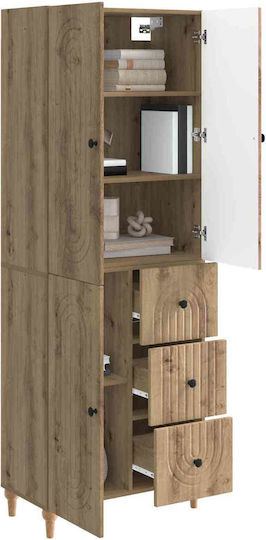 Bibliothek Braun 66x34.5x90cm