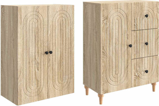 Bücherregale Braune 2Stücke 66x34.5x90cm