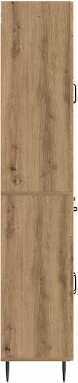 Bücherregale Braune 2Stücke 66x34.5x89.5cm