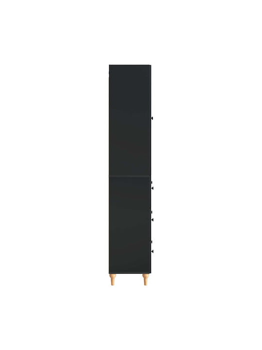 Черни Етажерки (2 Броя) 66x34.5x90 см