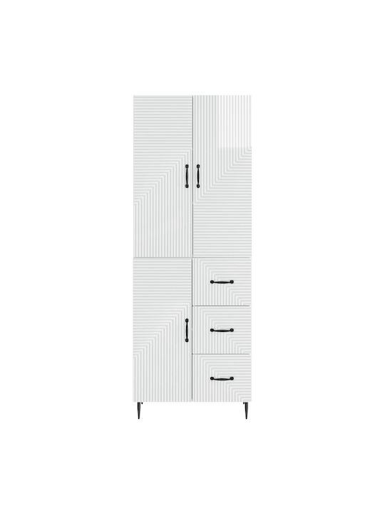Библиотеки Бели (2 Бр.) 66x34.5x89.5 см