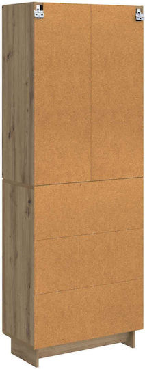 Bücherregale Braune 2Stücke 66x34.5x90cm