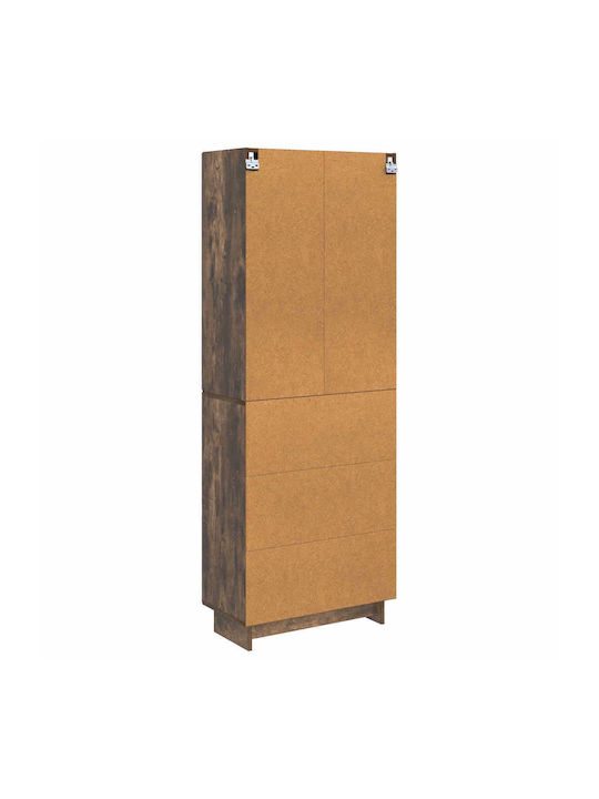 Кафява Етажерка (2 Броя) 66x34.5x90 см