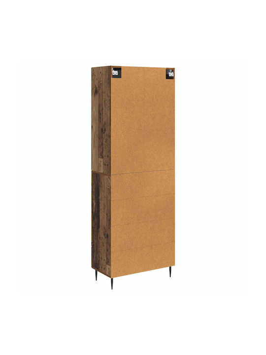 Bookcase Brown 66x34.5x95cm