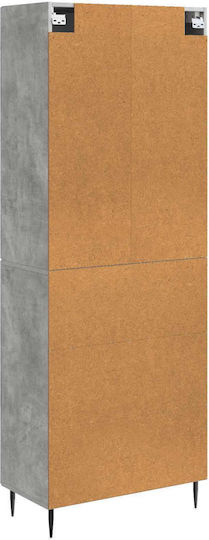 Сиви Етажерки (2 Броя) 66x34.5x89.5 см