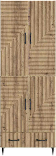 Кафяви Етажерки (2 Броя) 66x34.5x95 см