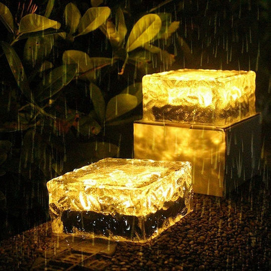 Solar Floor Light with Warm White Light IP66