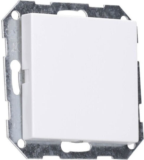 Πλαίσιο Διακόπτη Gira 026827 Blind Cover Support Ring System 55 Pure White Matt