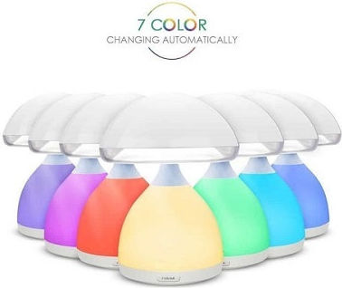 Φωτιστικό LED RGB Μανιτάρι