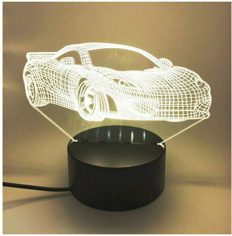 LED Lamp Warm White 3D Illusion LED Lamp Warm White 3D Illusion
