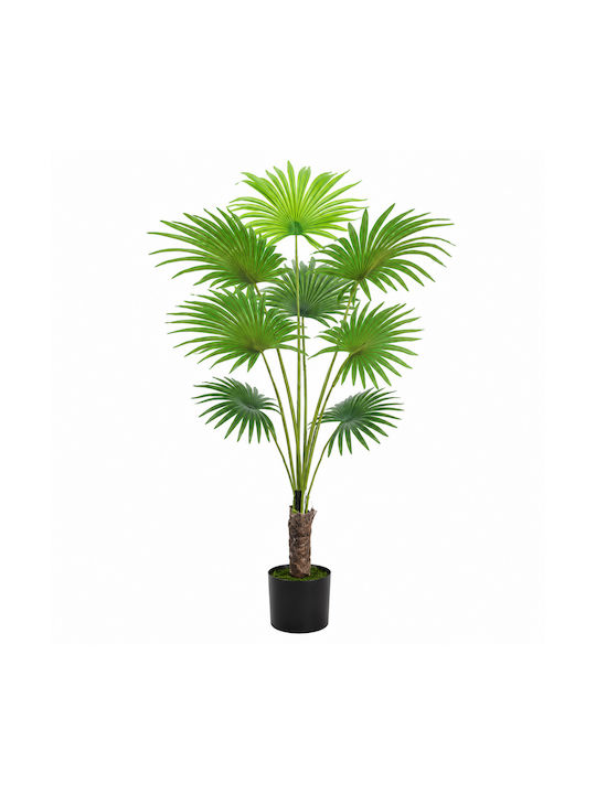 Artificial Decorative Fan Palm Plant Pot 180cm Modern Decoration